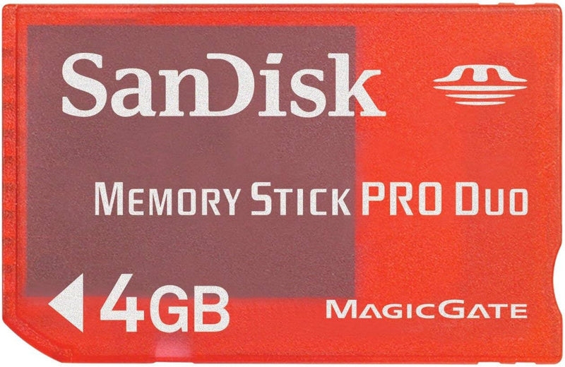 SanDisk SDMSG-4096-A11 4GB PSP Gaming Memory Stick — main product image