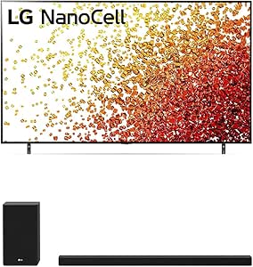 LG 86 NANO90 + SP9YA 86-Inch 4K Nanocell TV & Soundbar