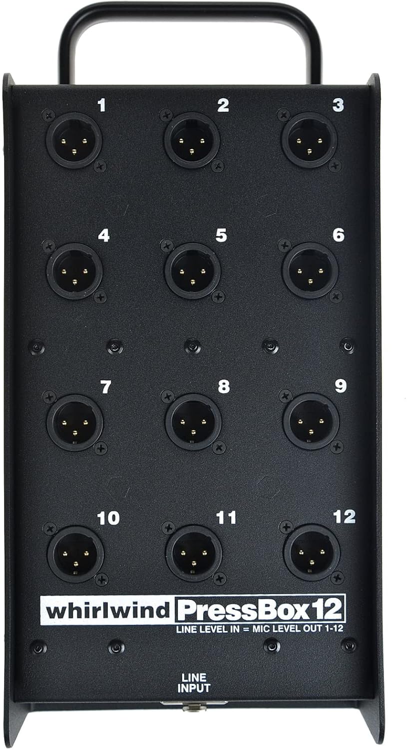 Whirlwind PB12 Pressbox Microphone Output Expander
