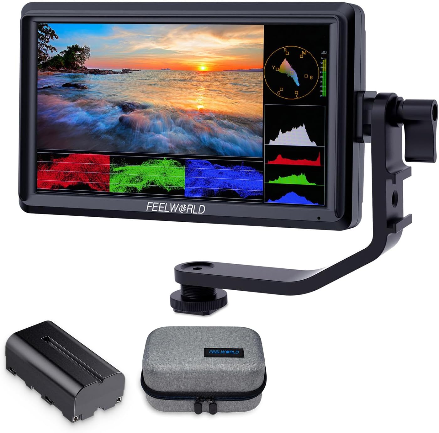 FEELWORLD AU-FW568 V3 6" 4K HDMI Camera Monitor