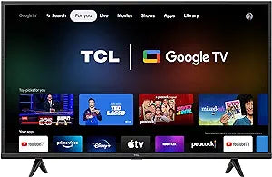 TCL 43S446 43-Inch 4K UHD HDR Google Smart TV