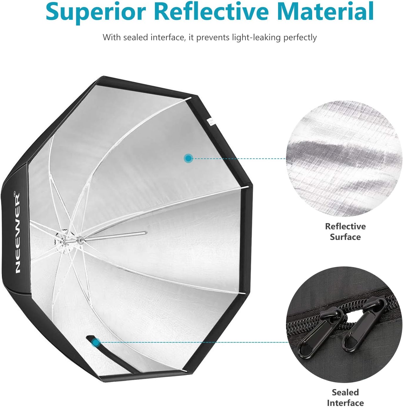 Neewer 10096706 37.5" Octagon Softbox with Bag