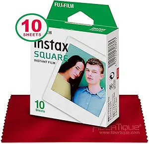 Fujifilm PX-16549278 instax Square Instant Film 10 Exposures