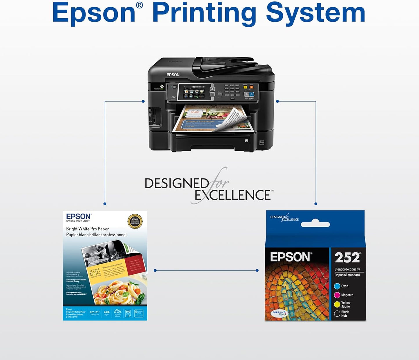 Epson 252XL220-S Cyan High Capacity Ink Cartridge