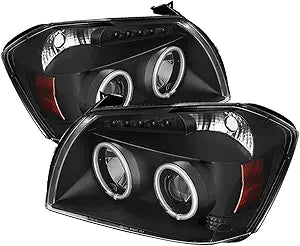 Spyder PRO-YD-DMAG05-CCFL-BK Dodge Magnum 05-07 Projector Headlights CCFL Halo LED — main product image