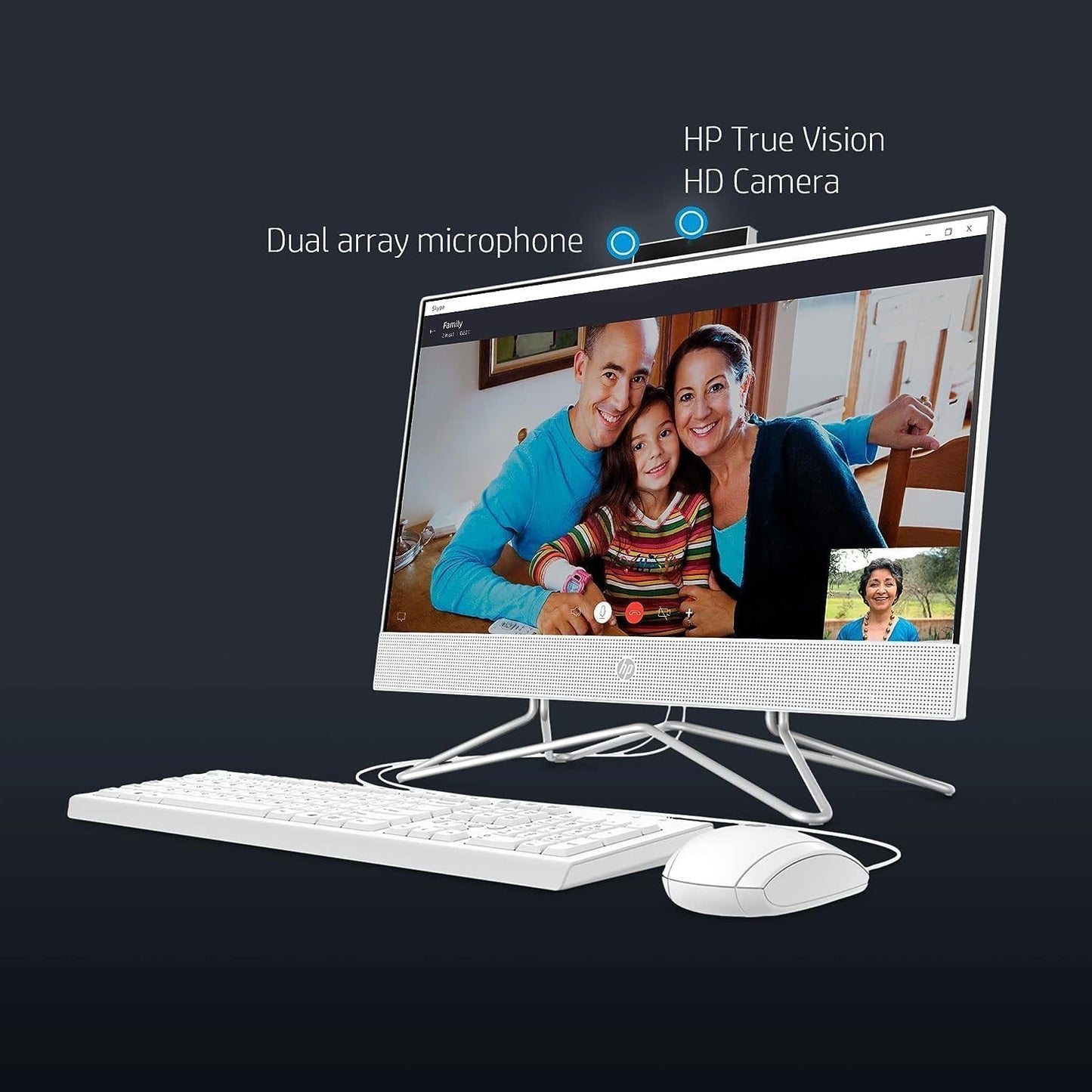 HP 22 All-in-One Desktop 64GB 1TB SSD