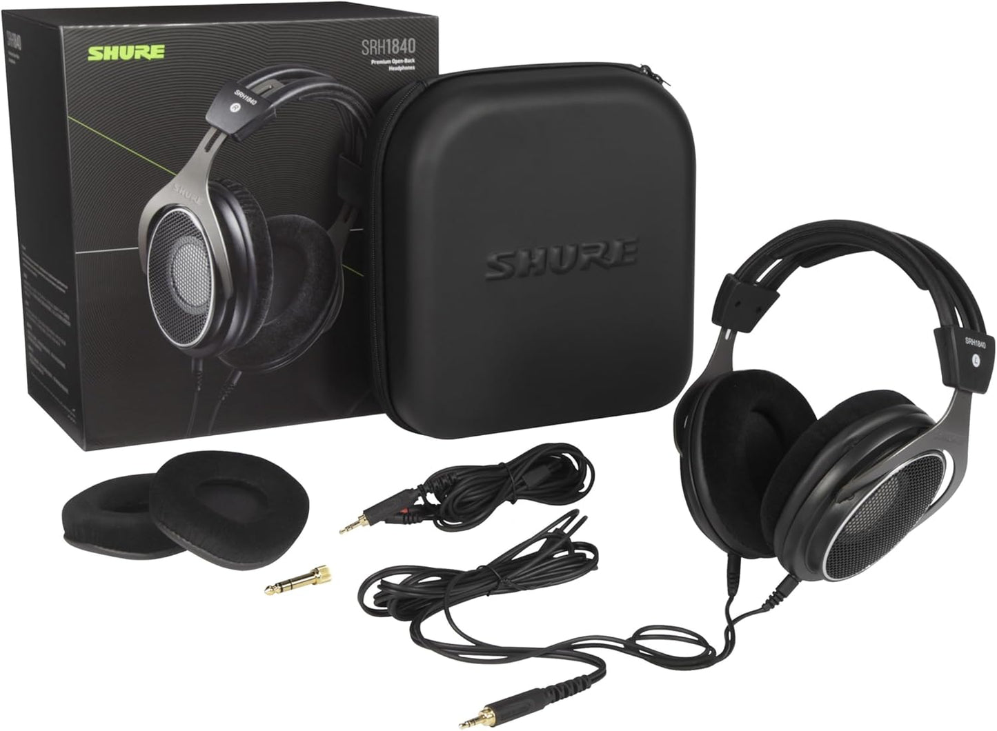 Shure SRH1840-BK Open Back Professional Headphones