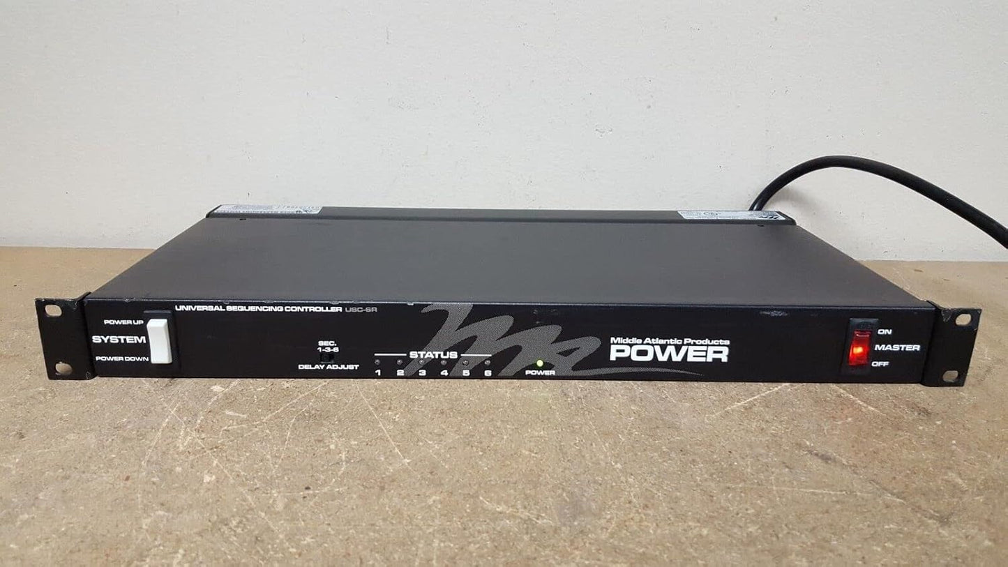 Middle Atlantic USC6R Universal Sequencer Controller