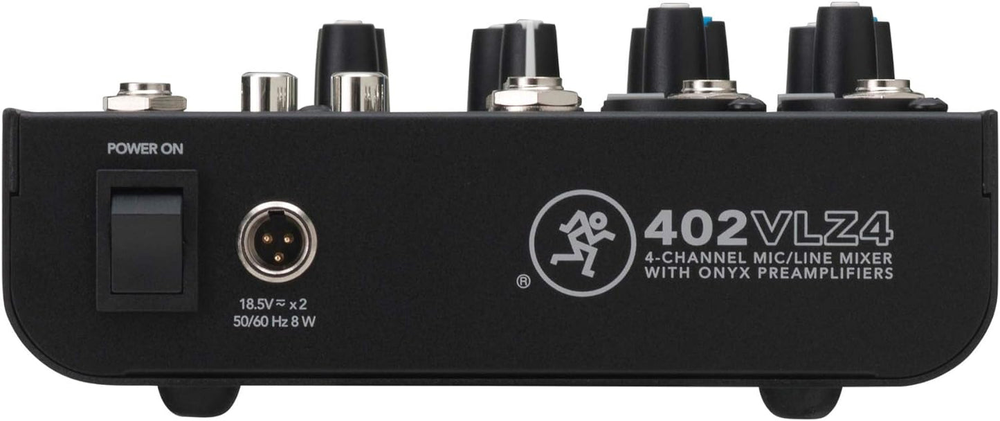 Mackie 402VLZ4 4-Channel Compact Analog Mixer