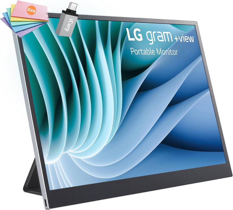 LG Gram +View 16 Portable Monitor WQXGA IPS USB-C — main product image