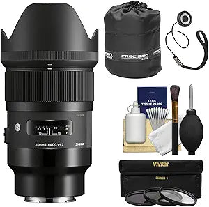 Sigma K-102367-01 35mm f/1.4 Sony E-Mount Lens Kit
