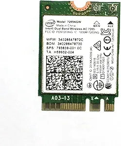 Intel 7265.NGWWB.W Wireless-AC Bluetooth Adapter