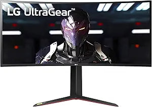 LG CRT2LG34GN850BXRB 34" Curved QHD Gaming Monitor Renewed