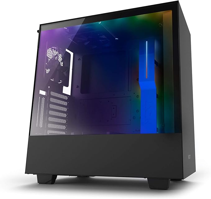 NZXT CA-H500W-BL H500i Compact ATX Case