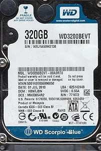 Western Digital WD3200BEVT-00A0RT0 320GB 2.5" SATA Hard Drive