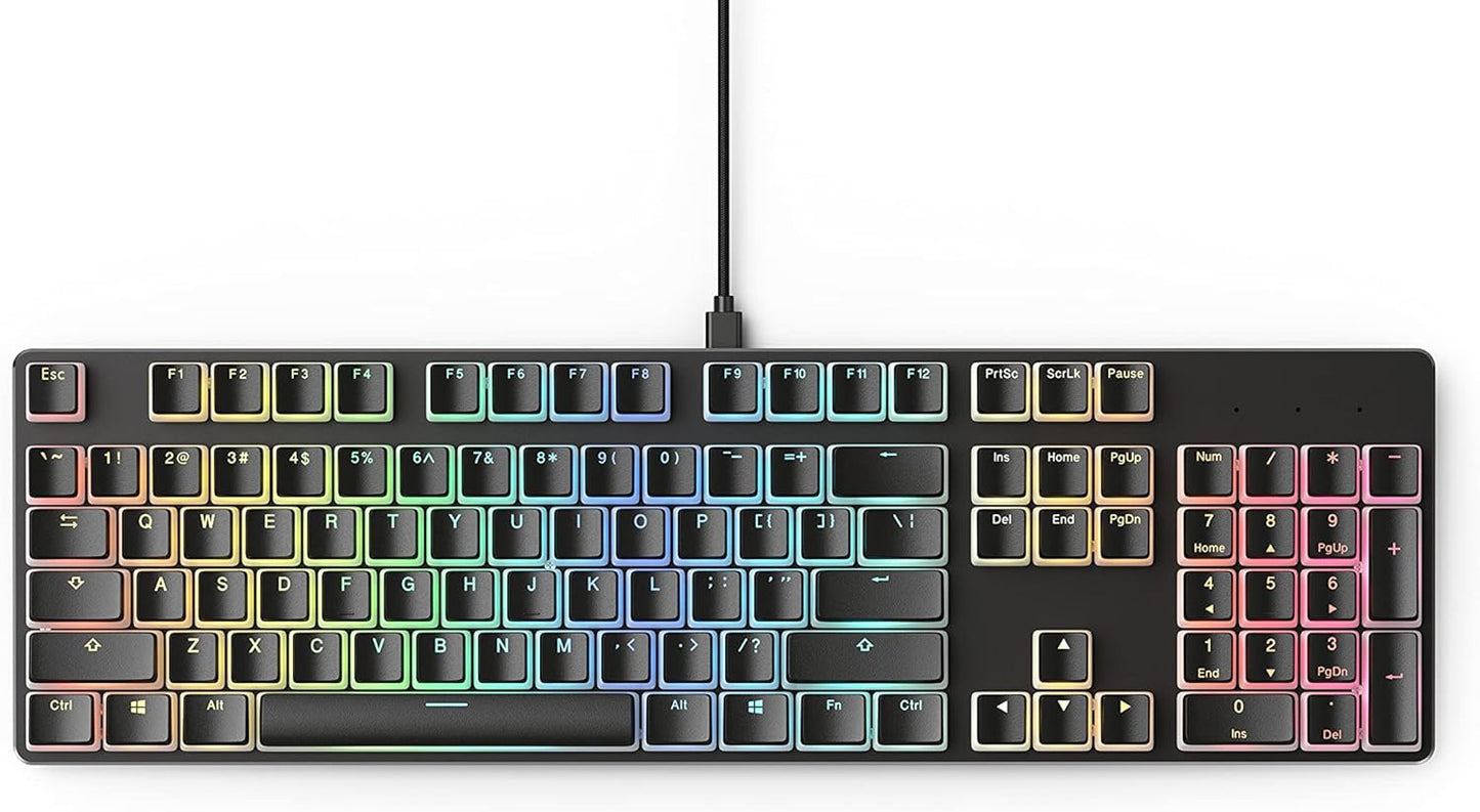Glorious GLO-KC-AURA2-B Aura V2 Black PBT Pudding Keycaps