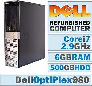 Dell OptiPlex 980 DT, i7-870, 6GB, 500GB HDD, Win 7 Pro