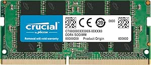 Crucial CT8G4SFD824A 8GB DDR4 2400MHz SODIMM Laptop Memory