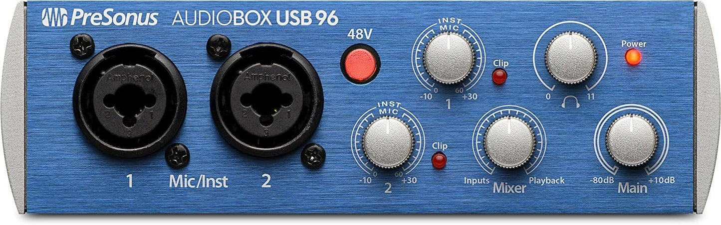 PreSonus AudioBox 96 USB Interface Studio One Artist Bundle