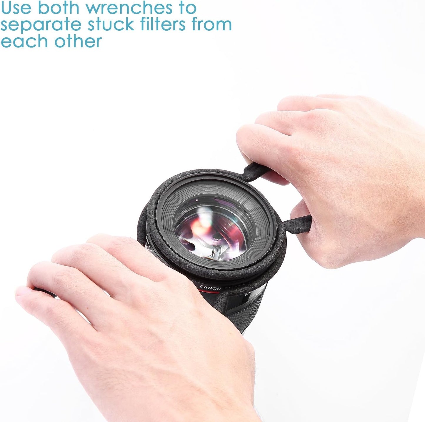 Neewer Rubber-Coated Metal Lens Filter Remover Wrench Set