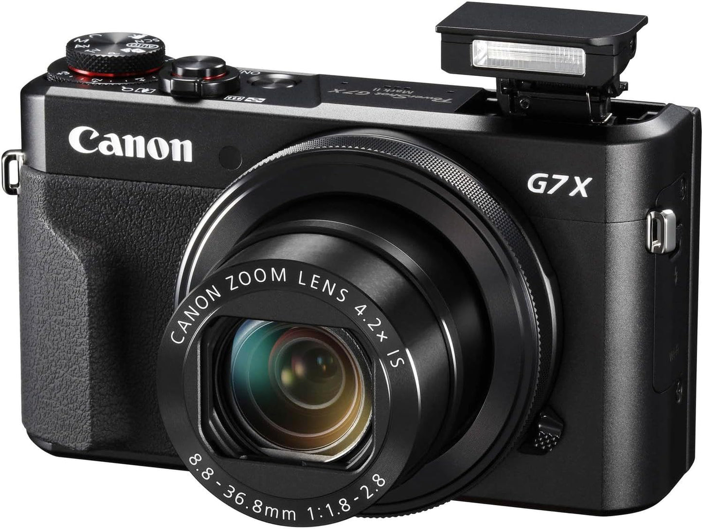 Canon G7 X Mark II PowerShot Digital Camera Bundle (Renewed)