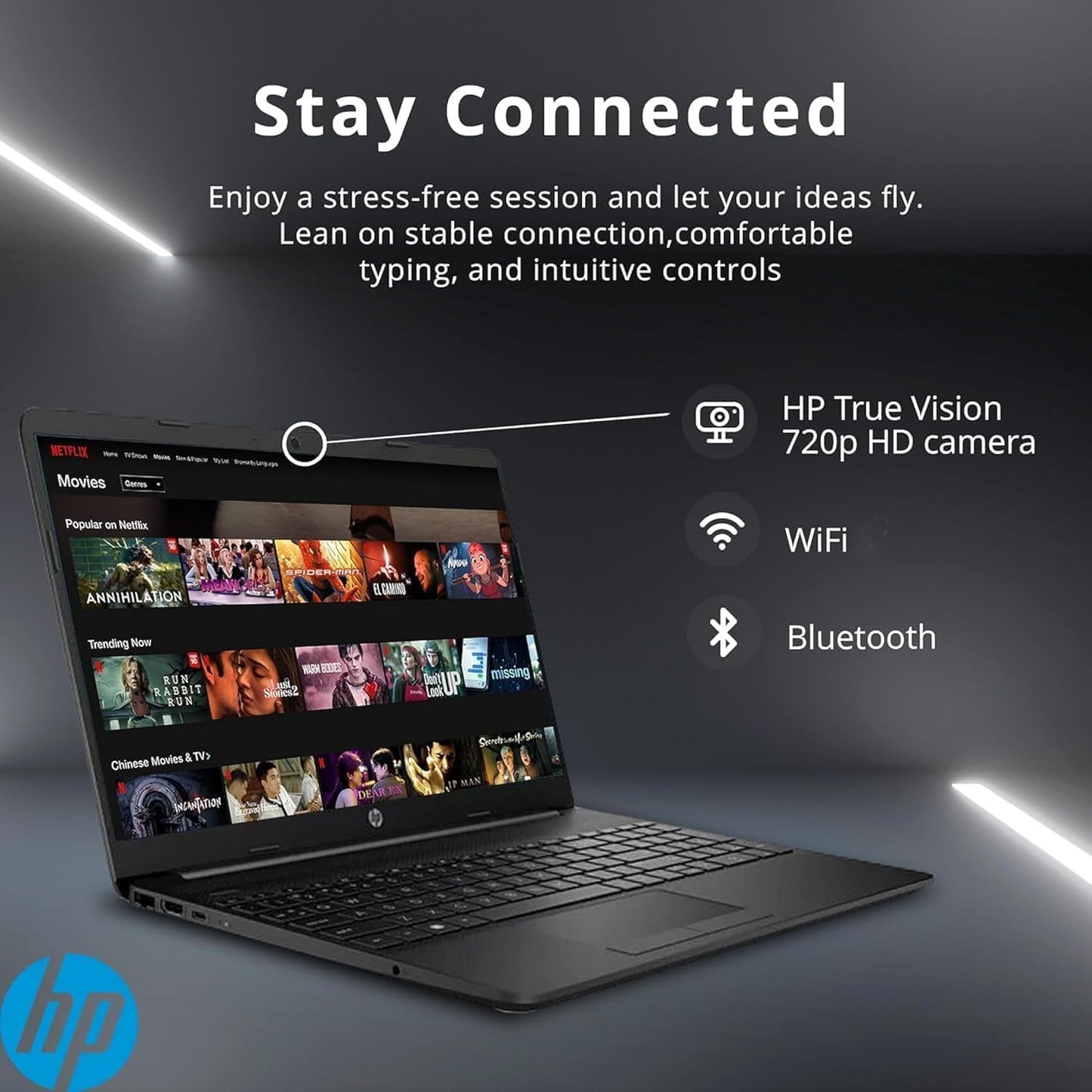 HP 250R G9 15.6" i3 Laptop, 16GB RAM, 512GB SSD