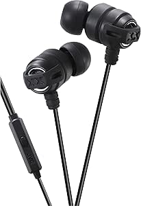 JVC HAFR301B XTREME Xplosive Bass Smartphone Headphones