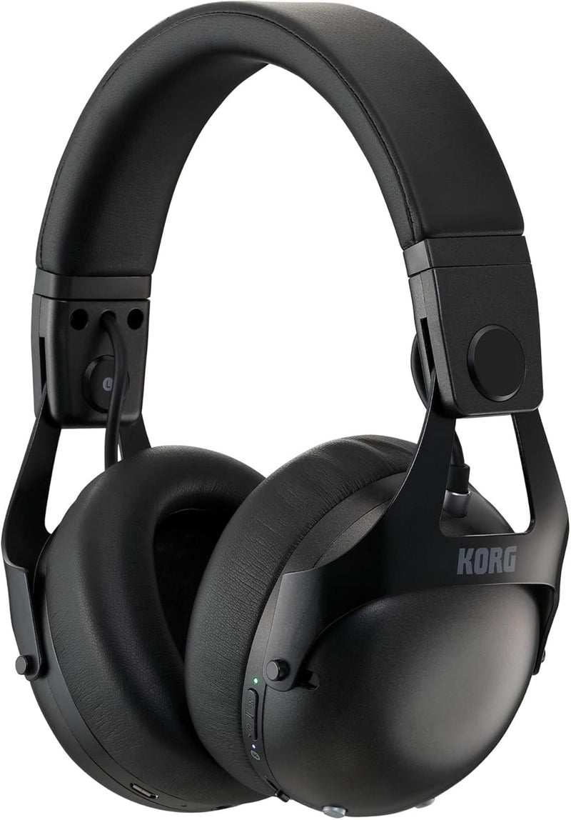 Korg NC-Q1 BK Smart Noise Canceling DJ Headphones — main product image
