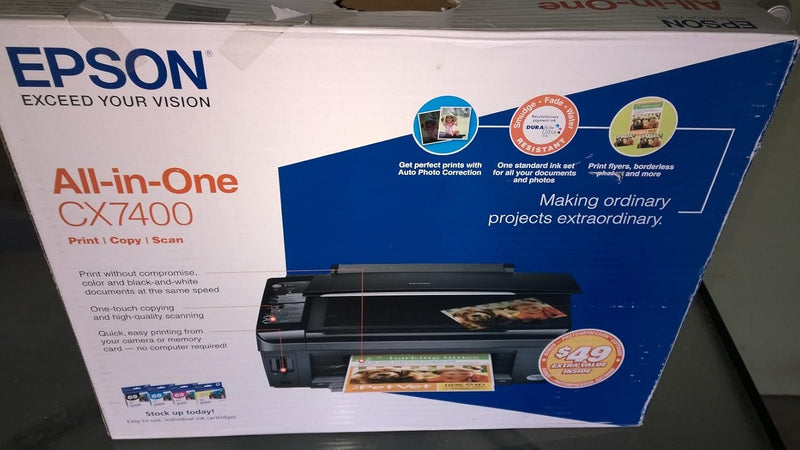 Epson CX7400 All-in-One Inkjet Printer — main product image