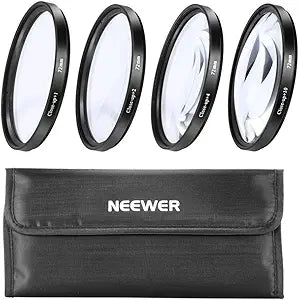 Neewer 10000101@@16 72mm Macro Close-Up Lens Set