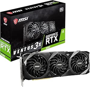 MSI GeForce RTX 3080 VENTUS 3X OC LHR Graphics Card