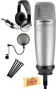Samson C01UCW USB Studio Condenser Microphone Bundle