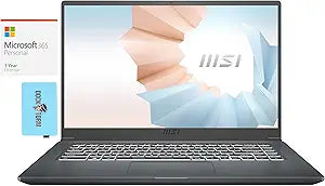 MSI Modern15A654-3715-121097 i5 Laptop 16GB RAM 4TB SSD — main product image