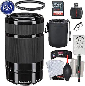Sony SEL5510B E 55-210mm OSS Lens Bundle
