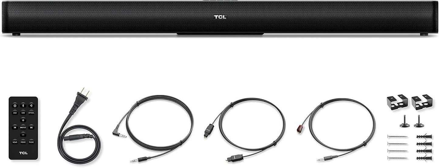 TCL 43S425 43" 4K Roku TV with Soundbar