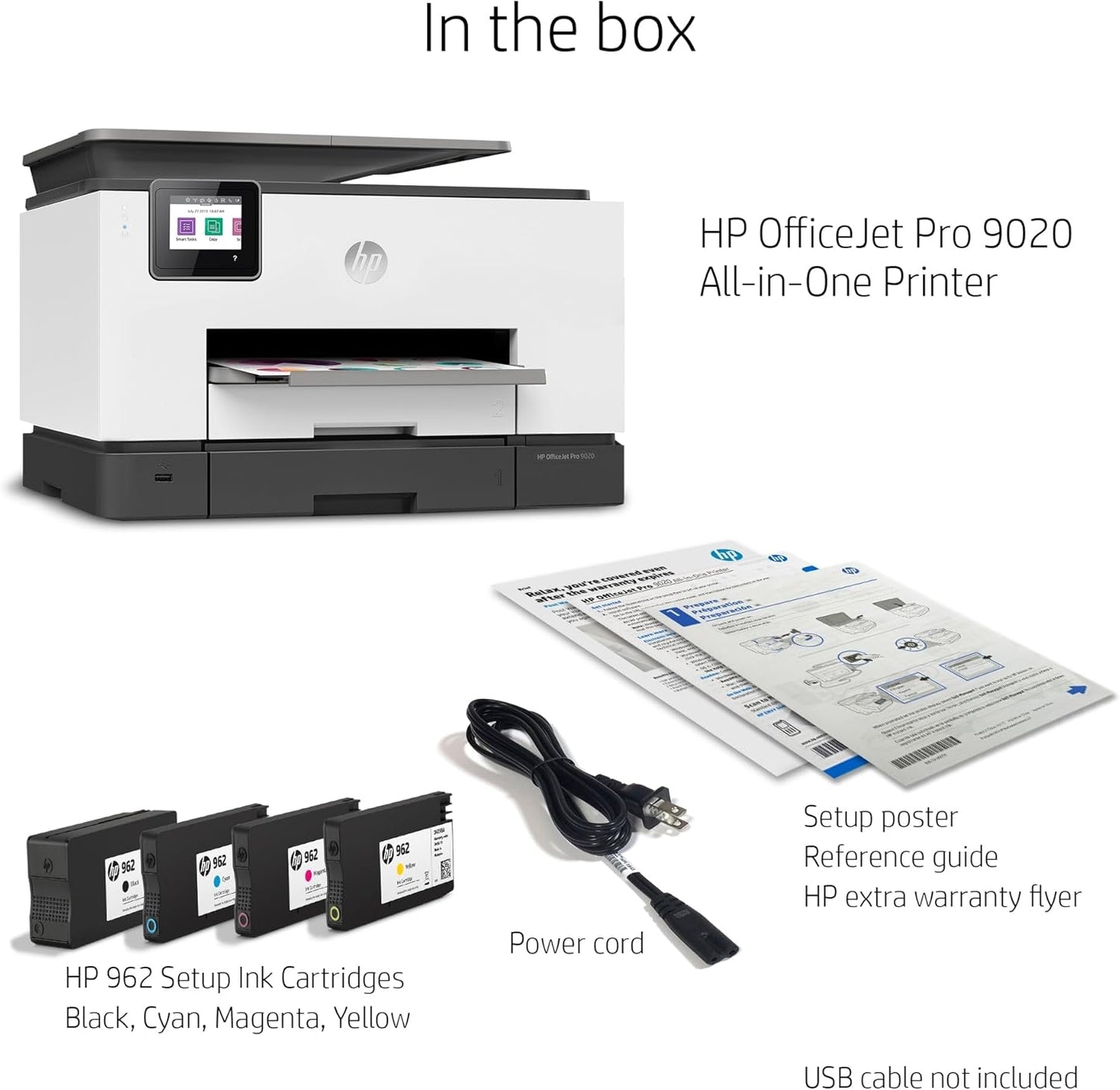HP 9020 OfficeJet Pro All-in-One Wireless Printer