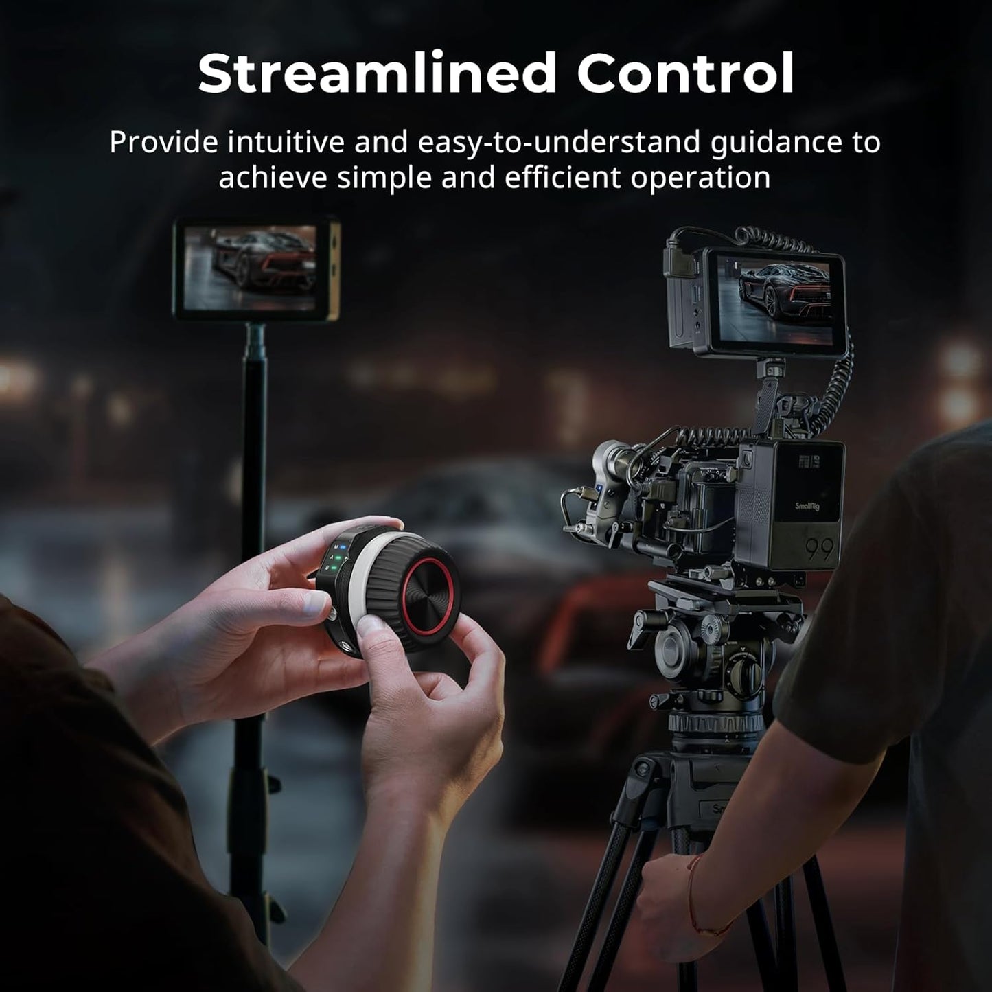SmallRig 4295 Wireless Handwheel Controller (Lite) for DSLR