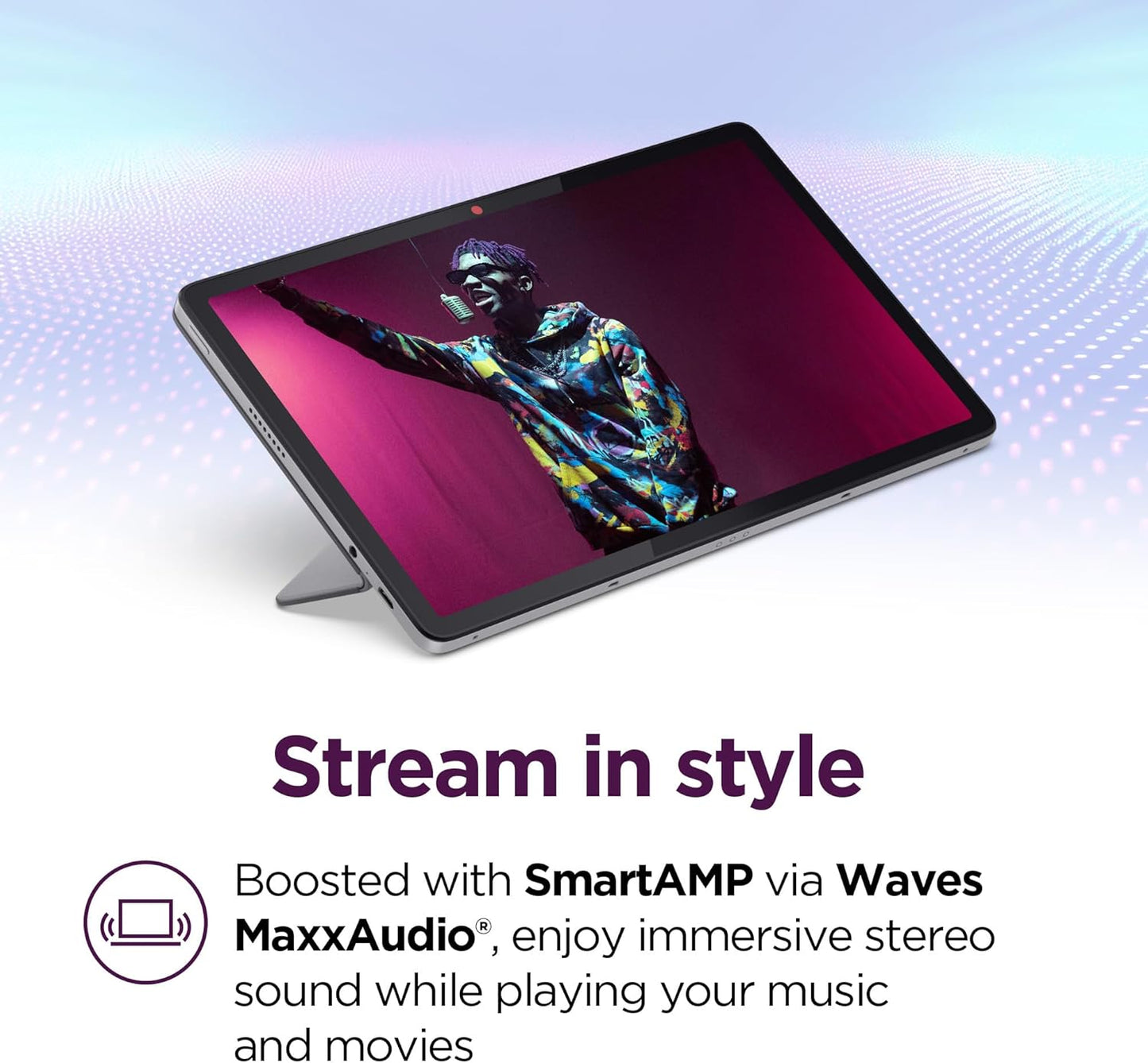 Lenovo 83HH0014US Chromebook Duet - 10.95" Touchscreen - Luna Grey