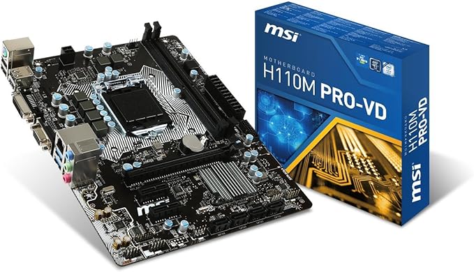 MSI H110M PRO-VD LGA 1151 DDR4 Motherboard