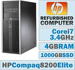 HP Compaq 8200 Elite i7 2600 Desktop PC — main product image