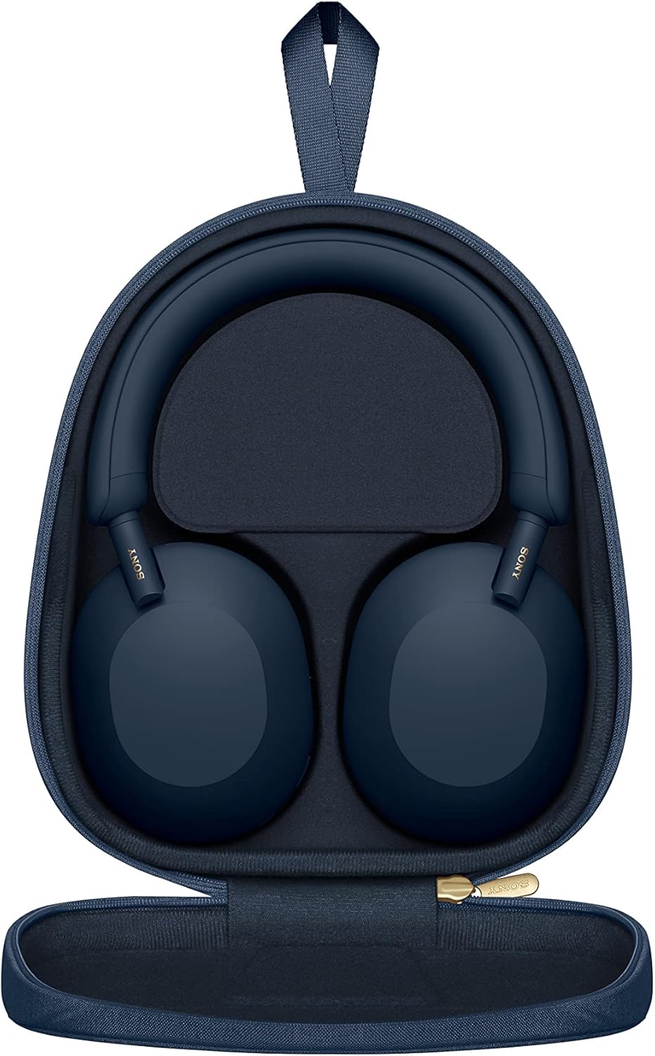 Sony WH1000XM5/L Wireless Noise Canceling Headphones - Blue (Renewed)