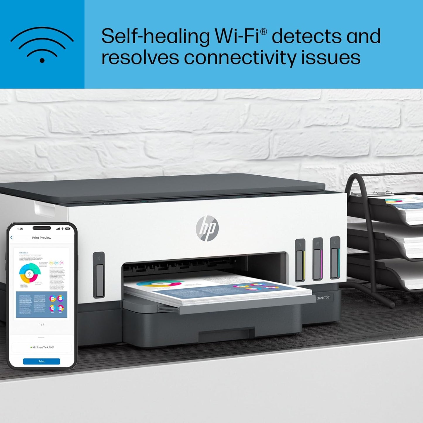 HP Smart Tank 7001 Wireless All-in-One Printer