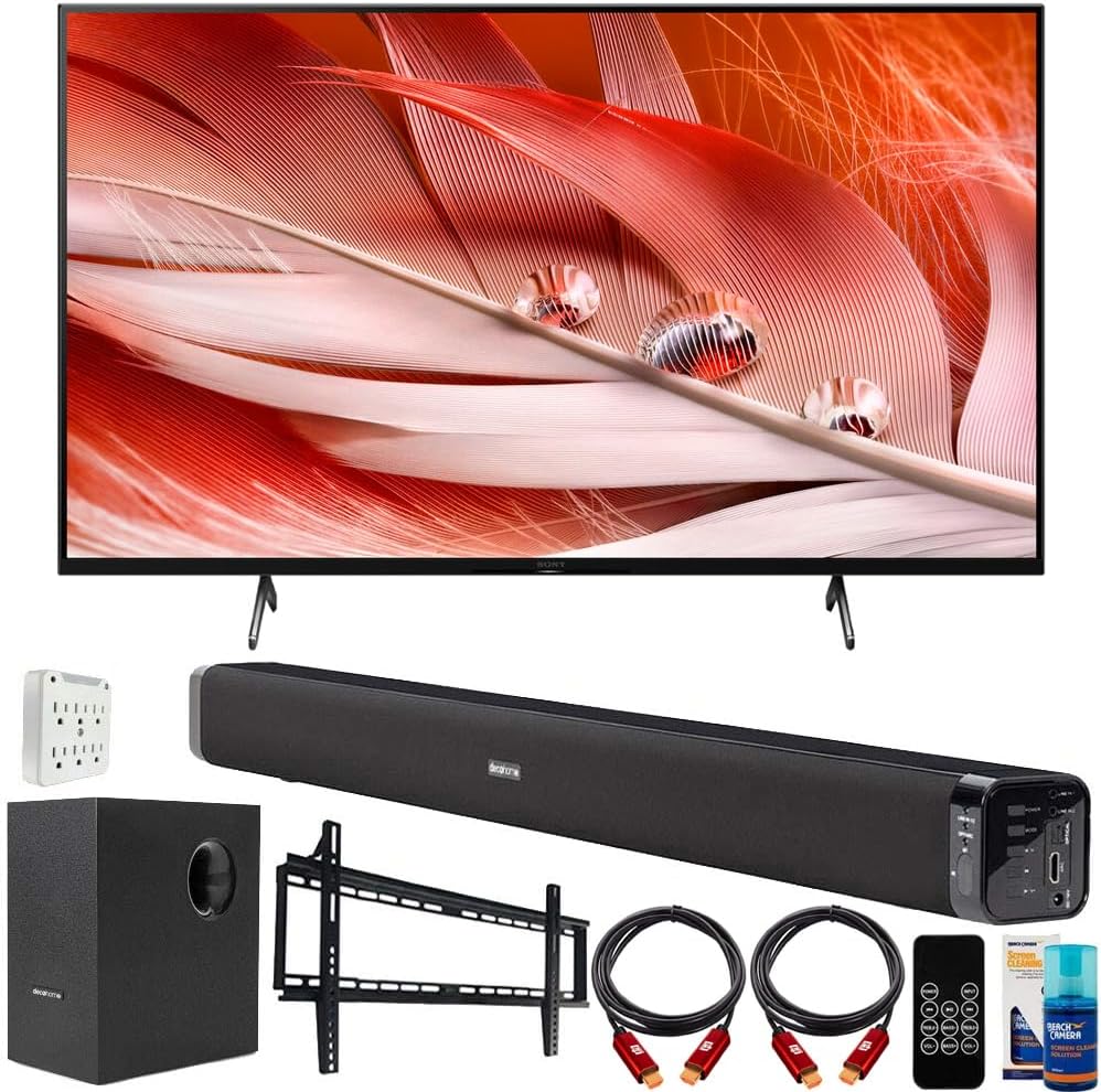 Sony E10SNXR75X90J XR75X90J 75-Inch 4K UHD TV Bundle