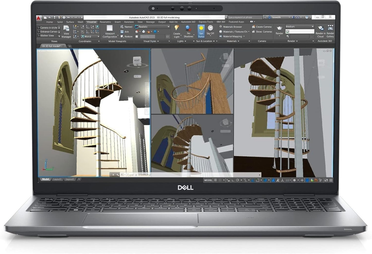 Dell 3570 Precision 15.6" i5 Mobile Workstation