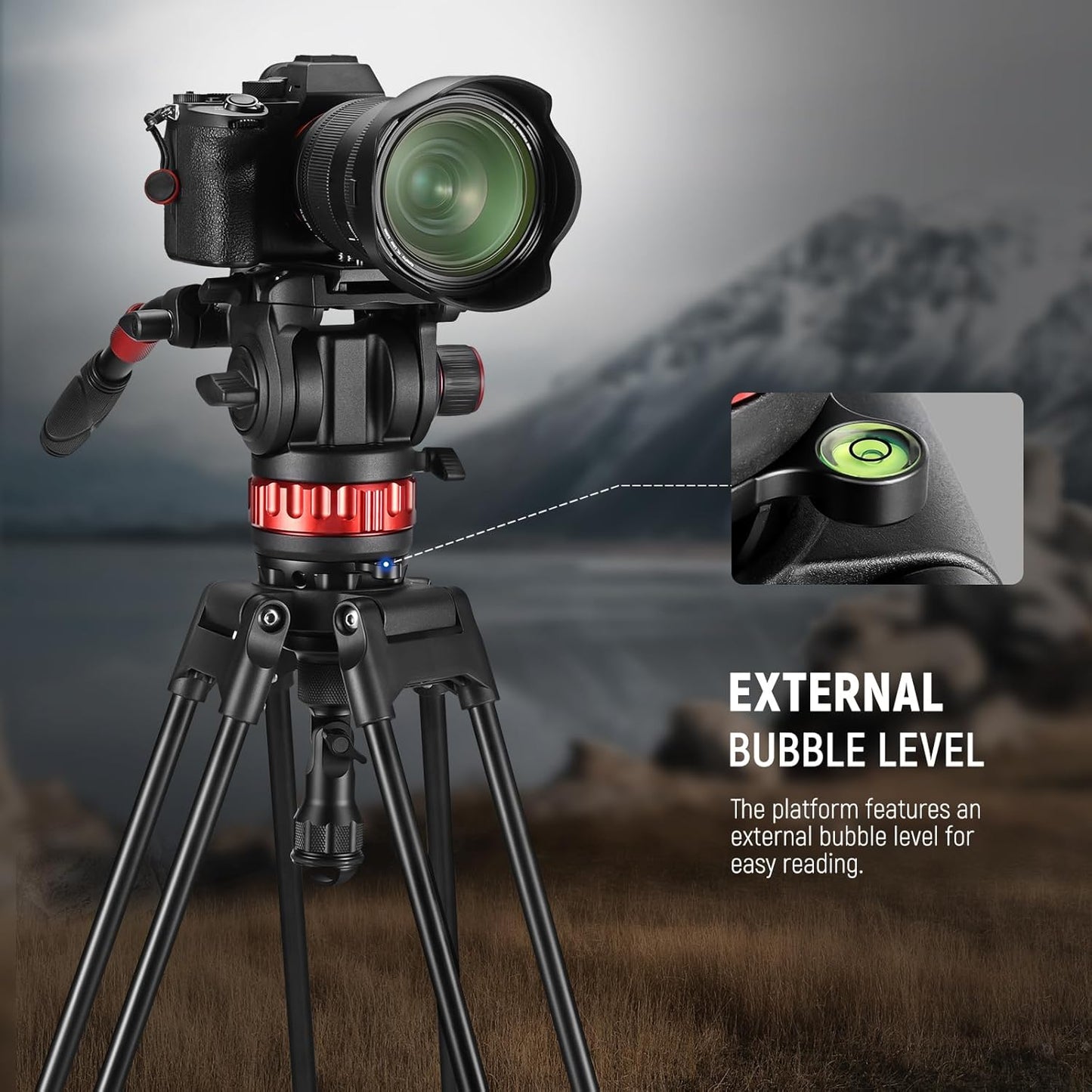 Neewer 10102485 75mm Tripod Leveling Base Adapter