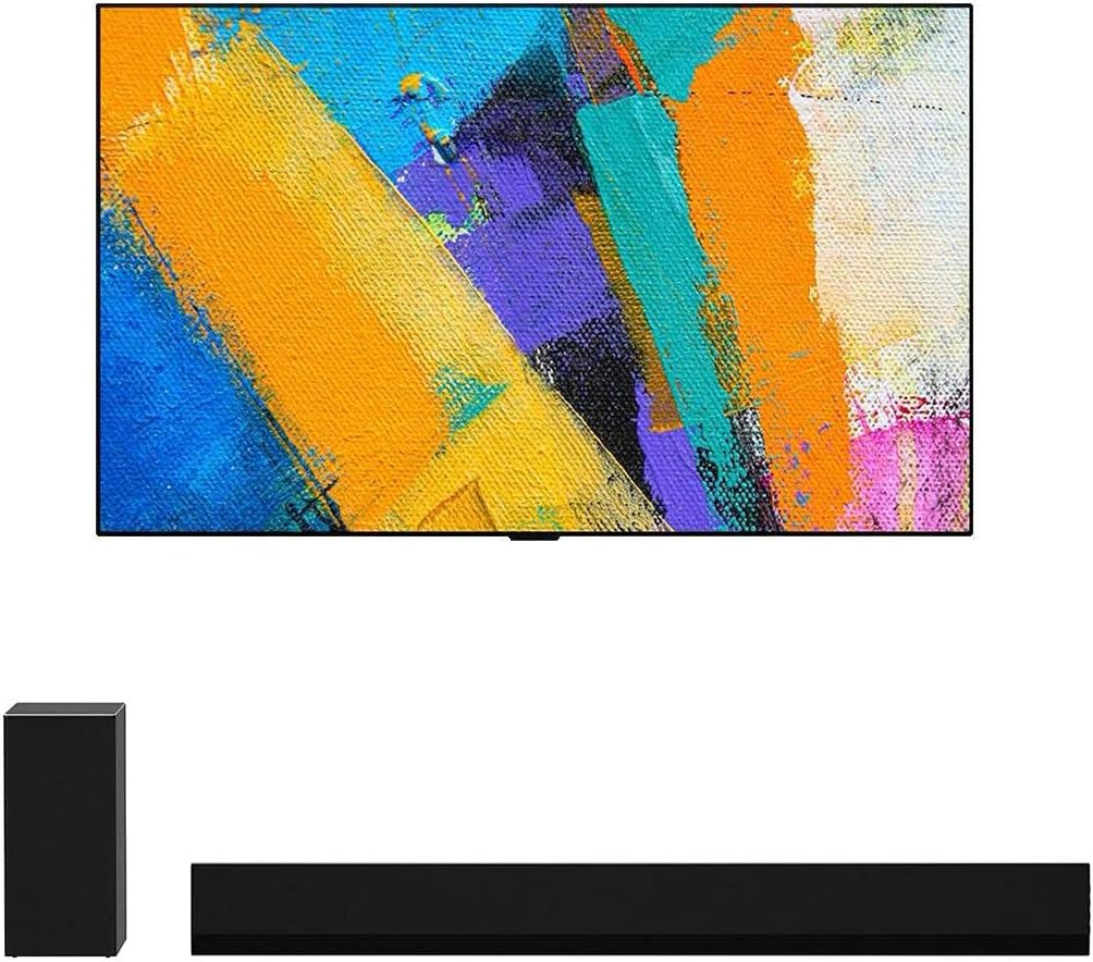 LG OLED77GXP 77" 4K OLED Gallery TV + GX Soundbar 2020