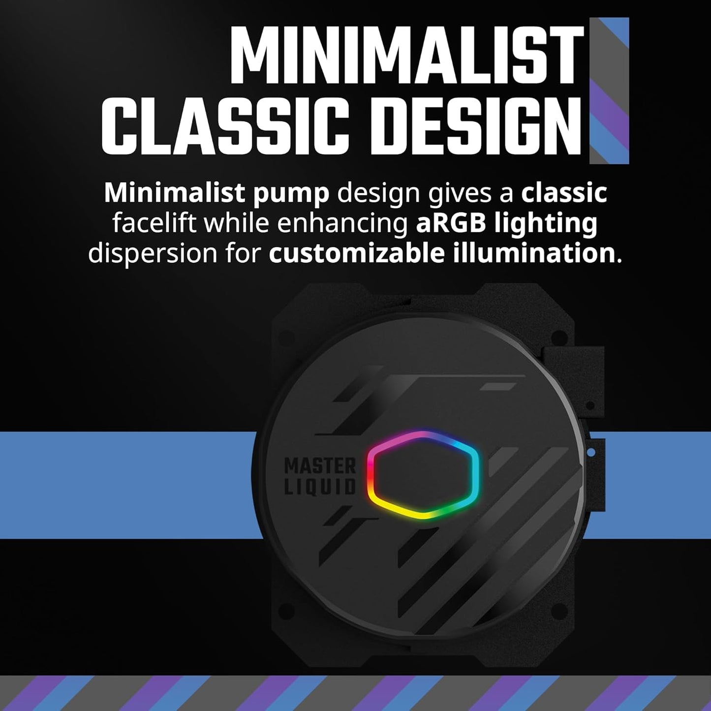 Cooler Master MLW-D24M-A18PZ-R1 MasterLiquid 240L Core ARGB CPU Cooler