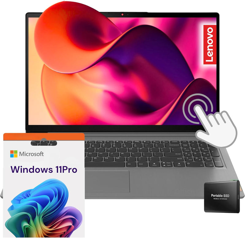 Lenovo 15.6 Ideapad Touchscreen Laptop - i3, 40GB RAM, 1TB Storage, Win 11 — main product image