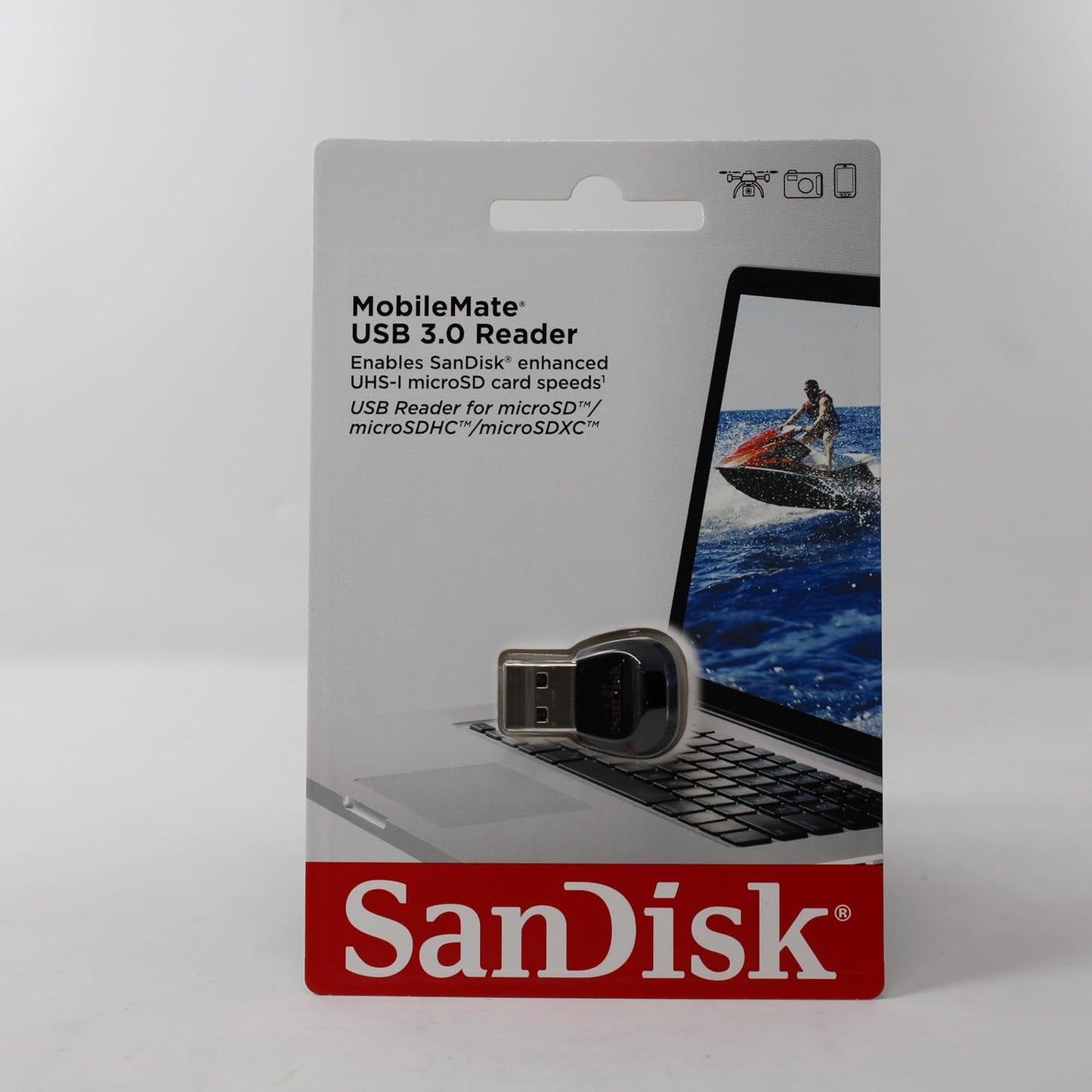 SanDisk SDDR-B531-GN6NN MobileMate microSD Card Reader - USB 3.0