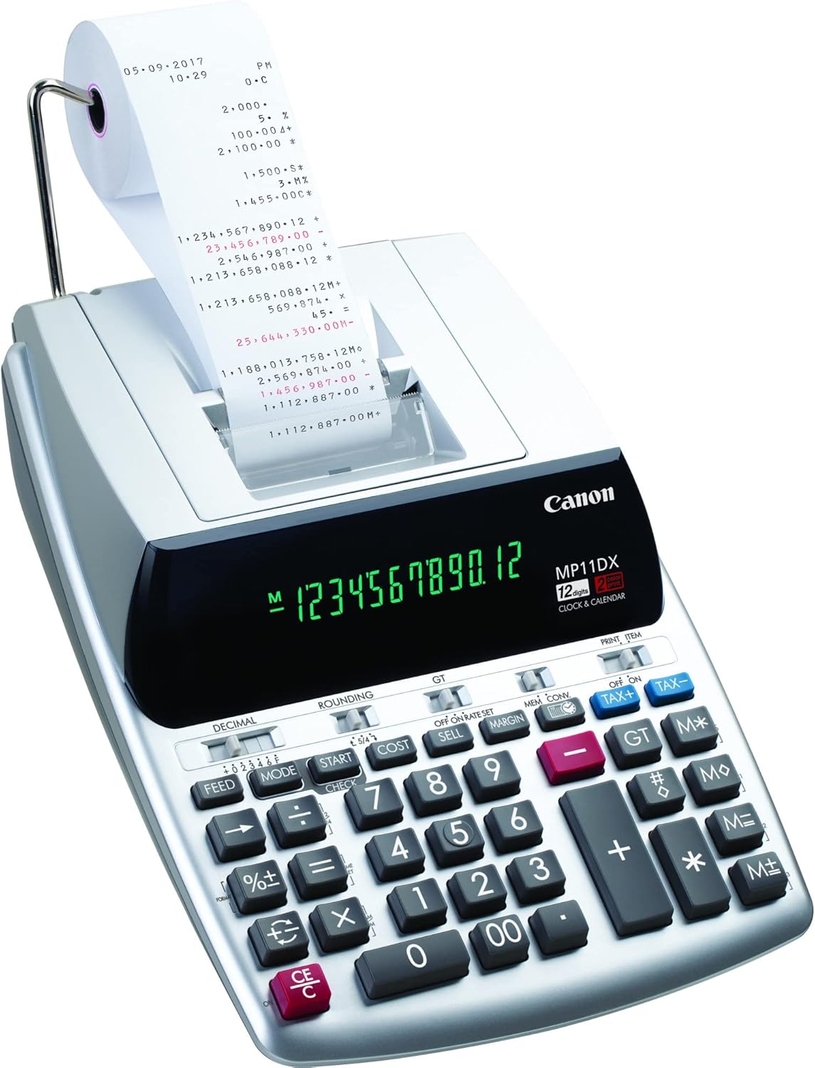 Canon 2198C001 MP11DX-2 Desktop Printing Calculator